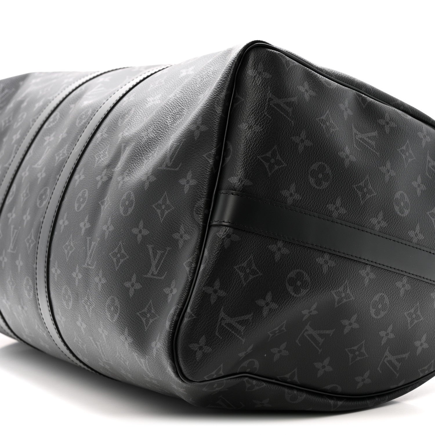 Louis Vuitton Monogram Eclipse Keepall Bandouliere 55 9 of 10