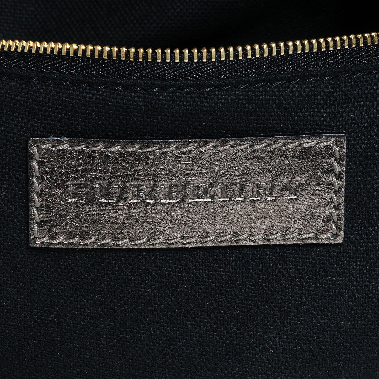 Metallic Check Small Canterbury Tote Silver