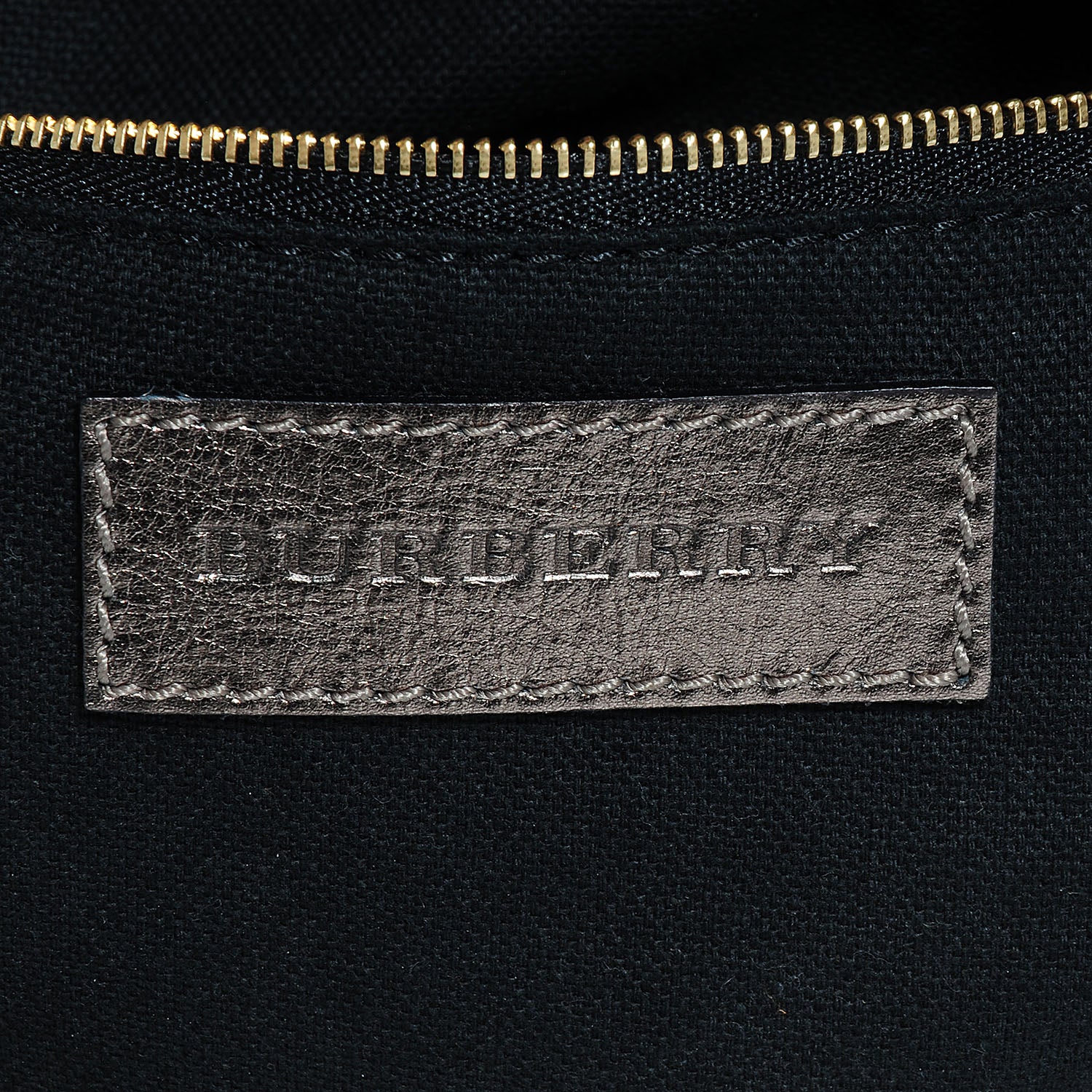 Burberry Metallic Check Small Canterbury Tote Silver 8 of 11