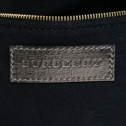 Burberry Metallic Check Small Canterbury Tote Silver 8 of 11