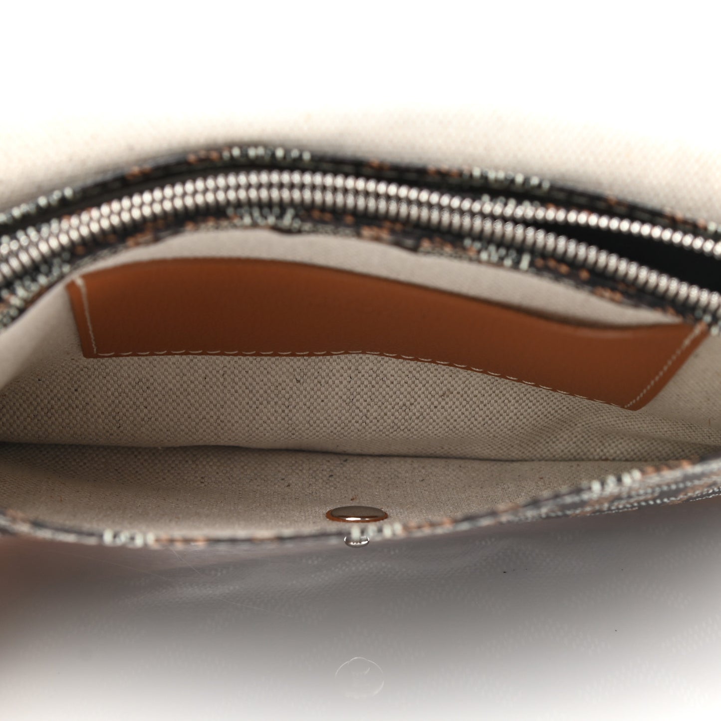 Goyardine Plumet Wallet Clutch Black Gold