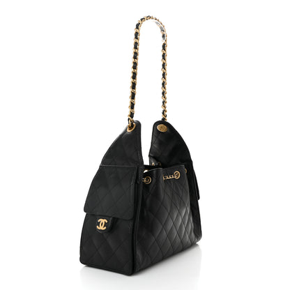 Chanel Caviar Quilted Small Chanel 25 Handbag Black 3 of 10