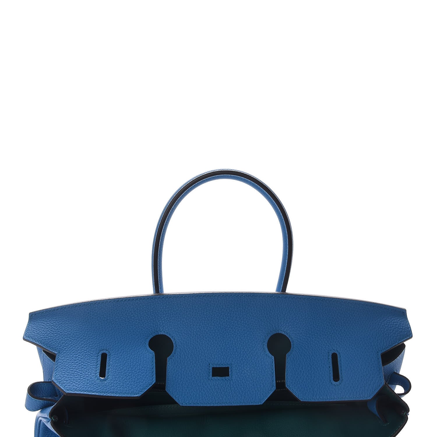 Hermes Togo Verso Birkin 35 Bleu Zanzibar Malachite 14 of 37