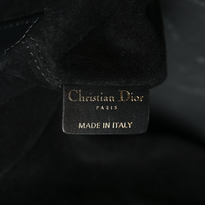 Christian Dior Calfskin Macrocannage Medium Toujours Black 7 of 11