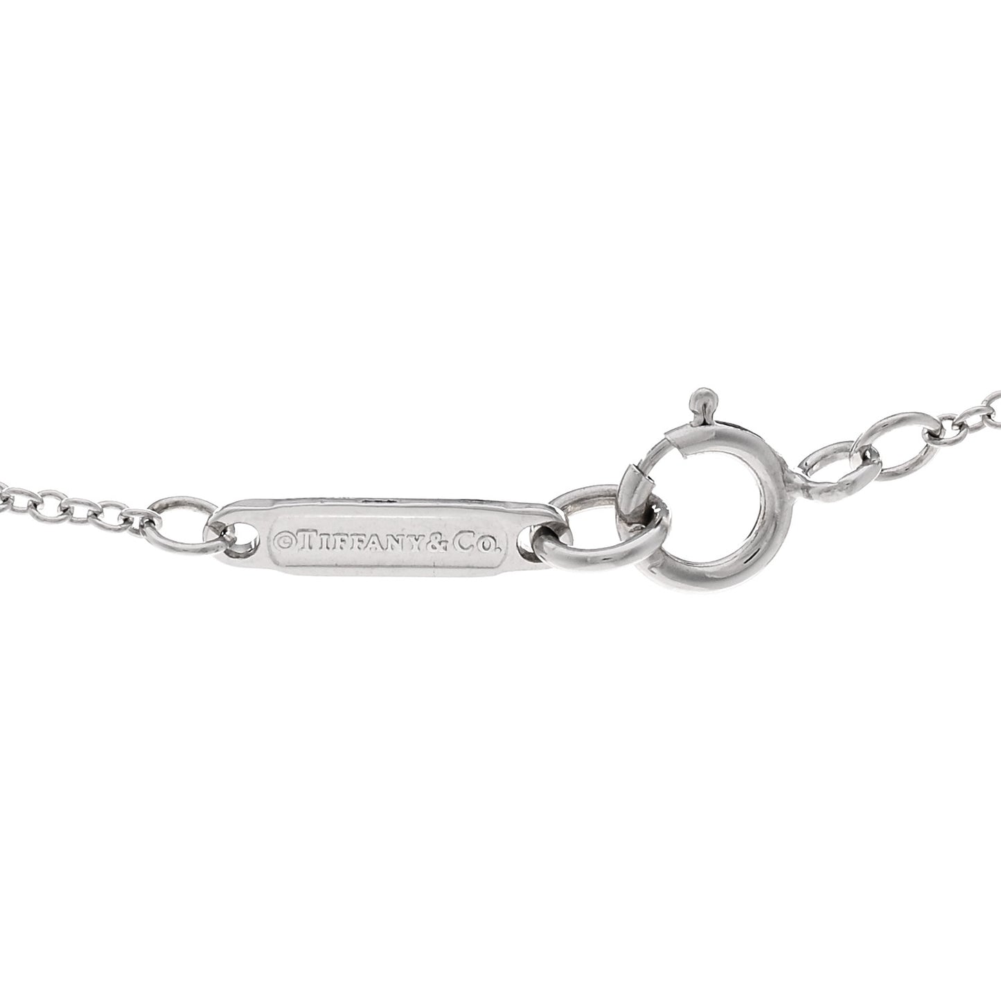 18K White Gold Diamond Mini Bow Pendant Necklace