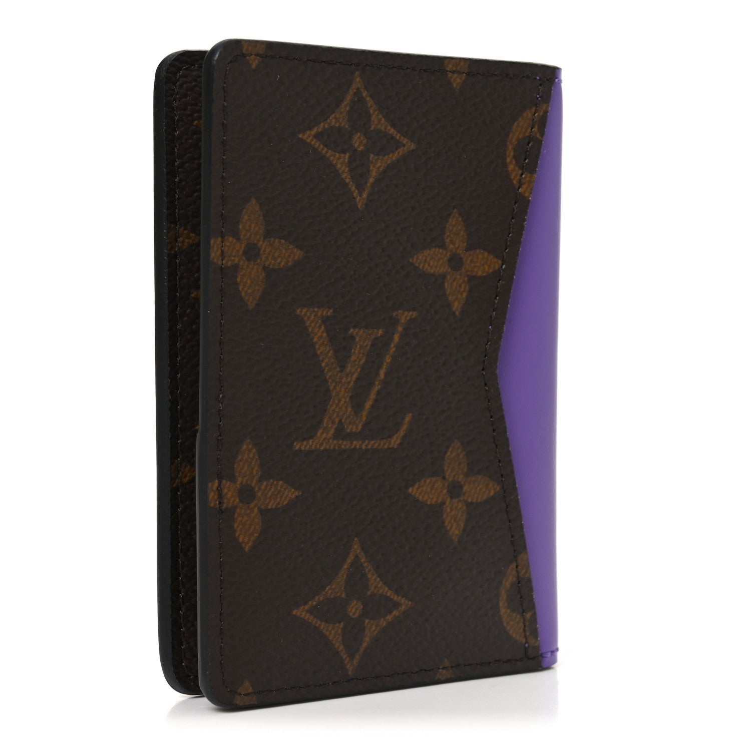 Louis Vuitton Monogram Pocket Organizer NM Purple 1858649