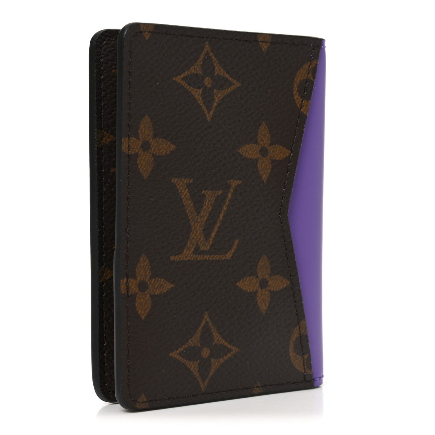Monogram Pocket Organizer NM Purple