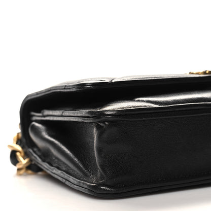 Chanel Lambskin Quilted Chanel 19 Wallet On Chain WOC Black 10 of 15