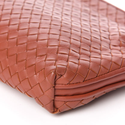 Bottega Veneta Nappa Intrecciato Nodini Crossbody Rust 9 of 10