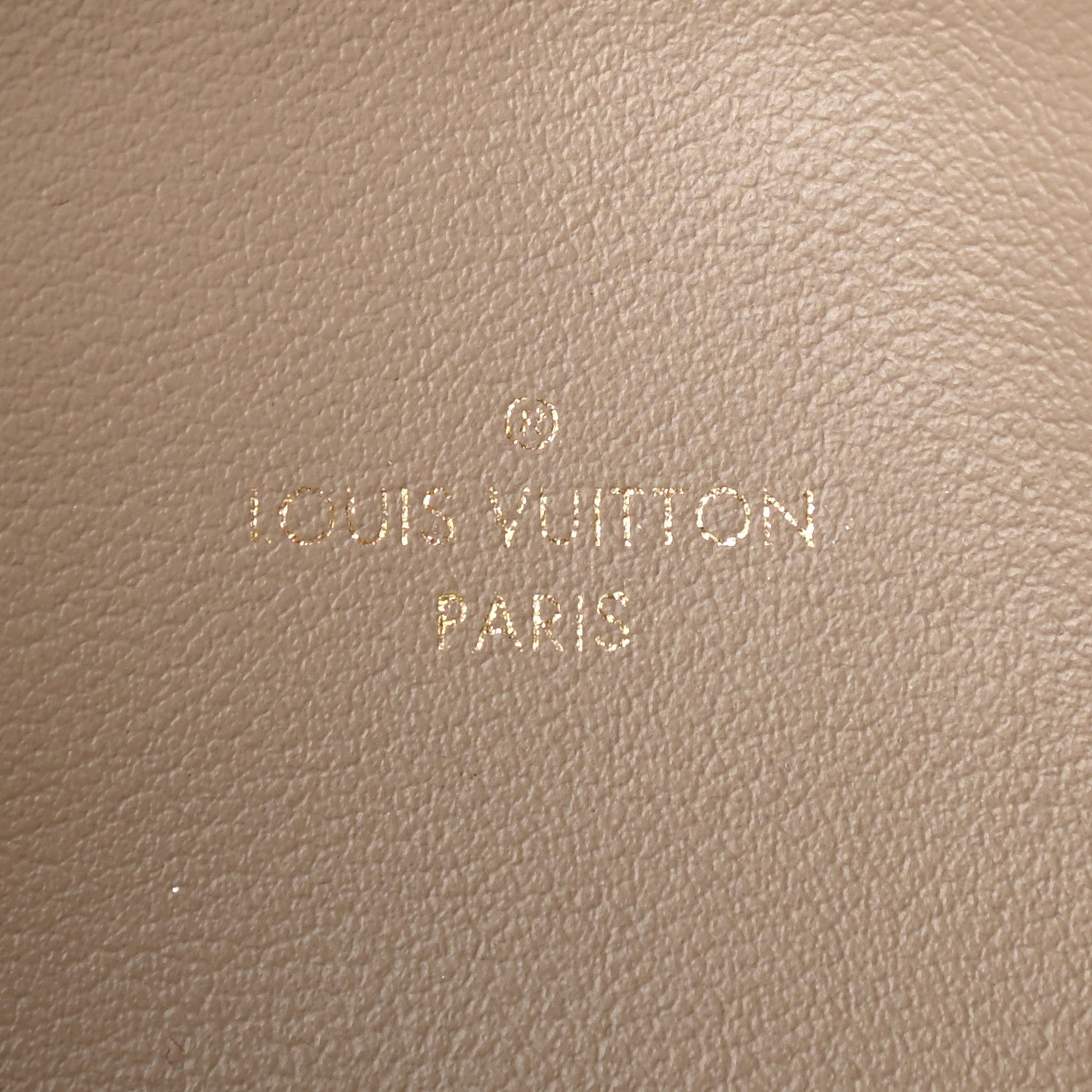Louis Vuitton Empreinte Monogram Giant Pochette Felicie Zippered Insert Tourterelle Creme 6 of 6