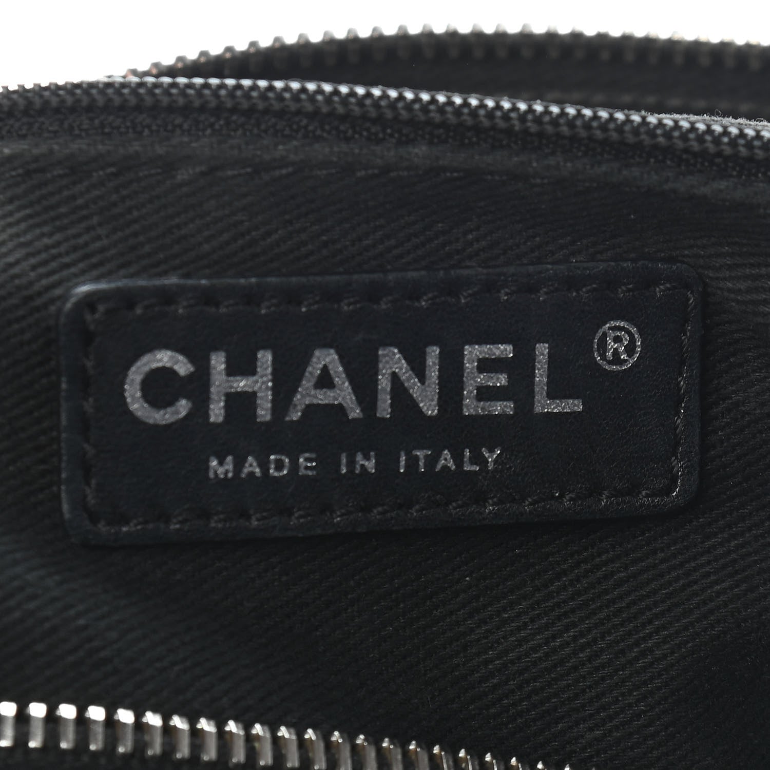 Chanel Calfskin Round Bowling Bag Black 5 of 10