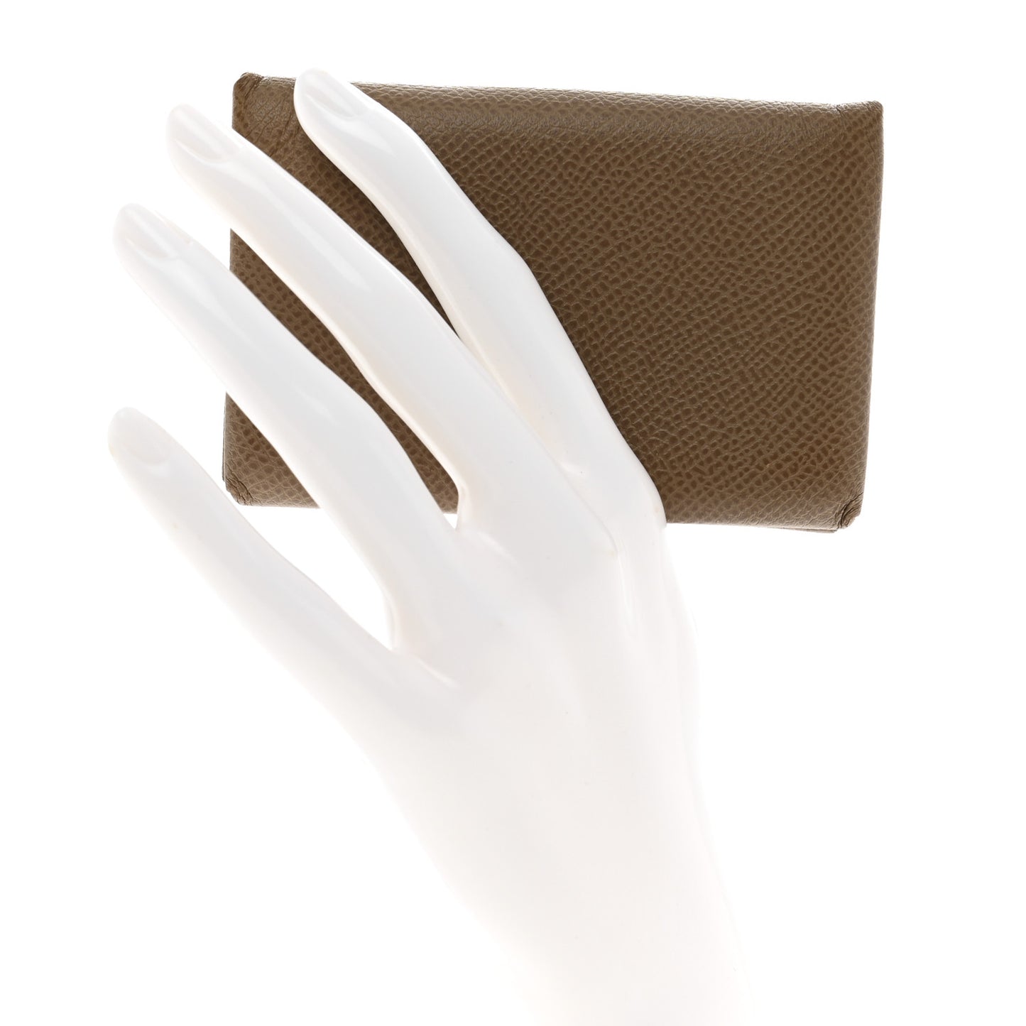 Epsom Calvi Card Case Etoupe