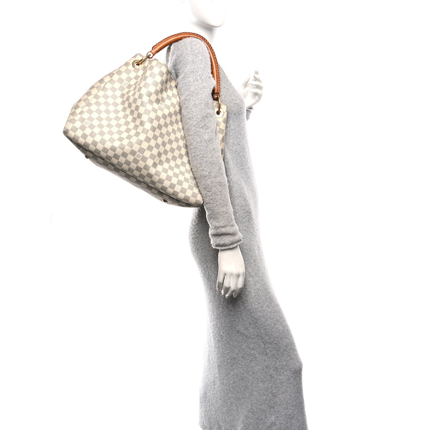 Louis Vuitton Damier Azur Artsy MM 2 of 10