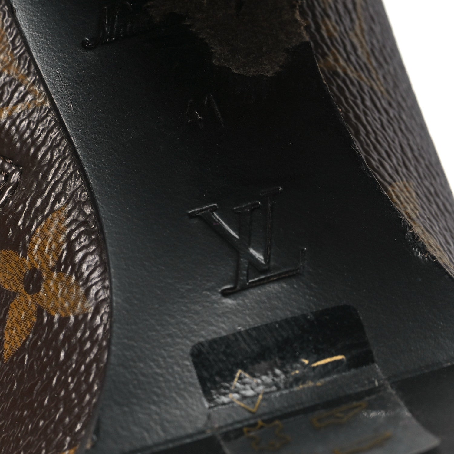 Louis Vuitton Patent Calfskin Monogram Star Trail Ankle Boots 41 Black 7 of 8