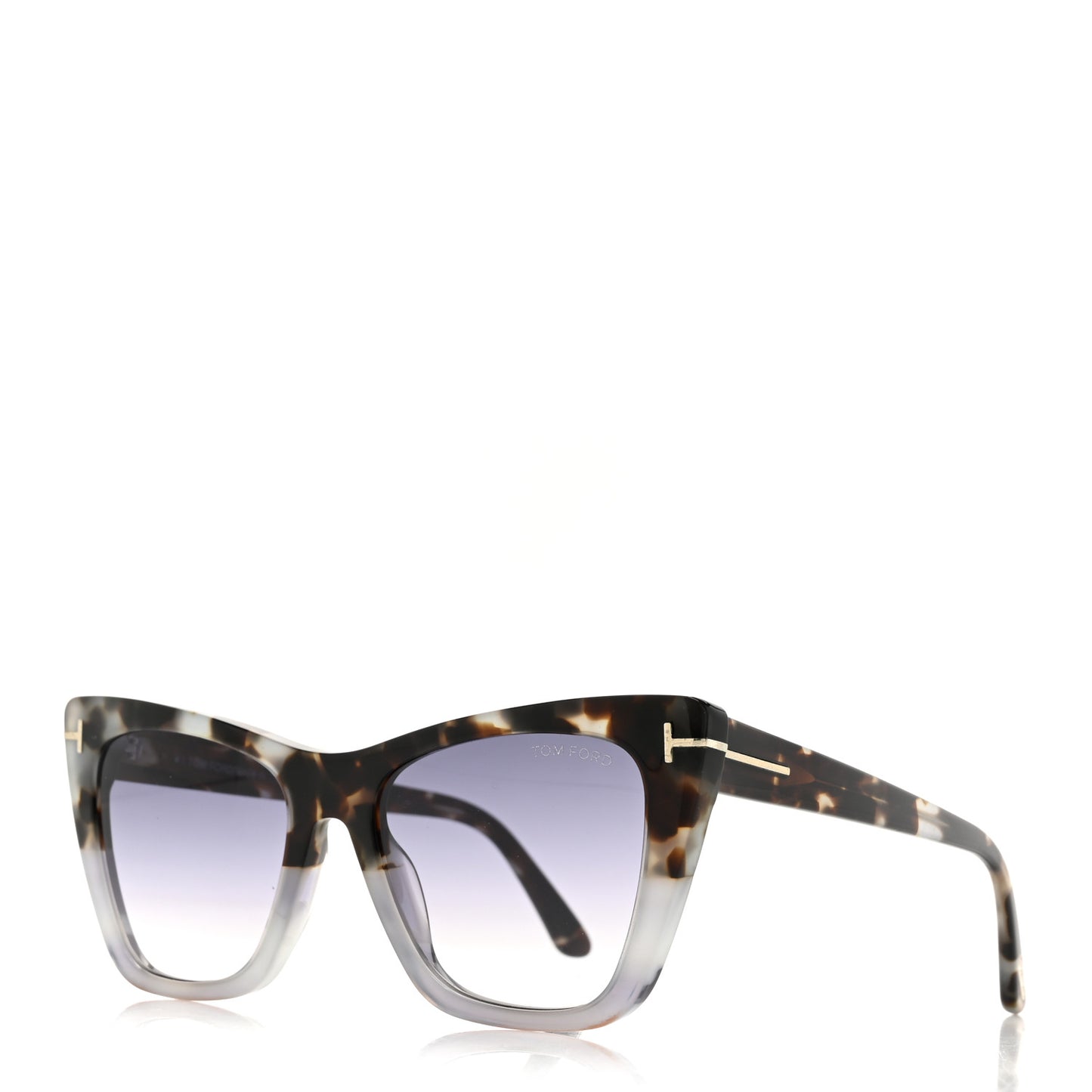 Acetate Poppy-02 Sunglasses TF845 Tortoise Grey