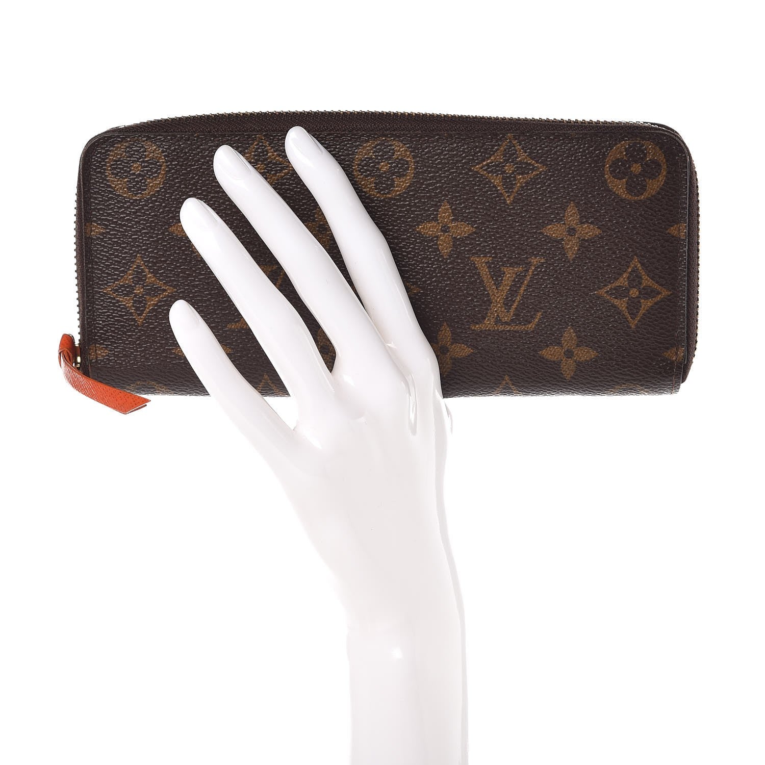Louis Vuitton Monogram Clemence Wallet Piment 2 of 11