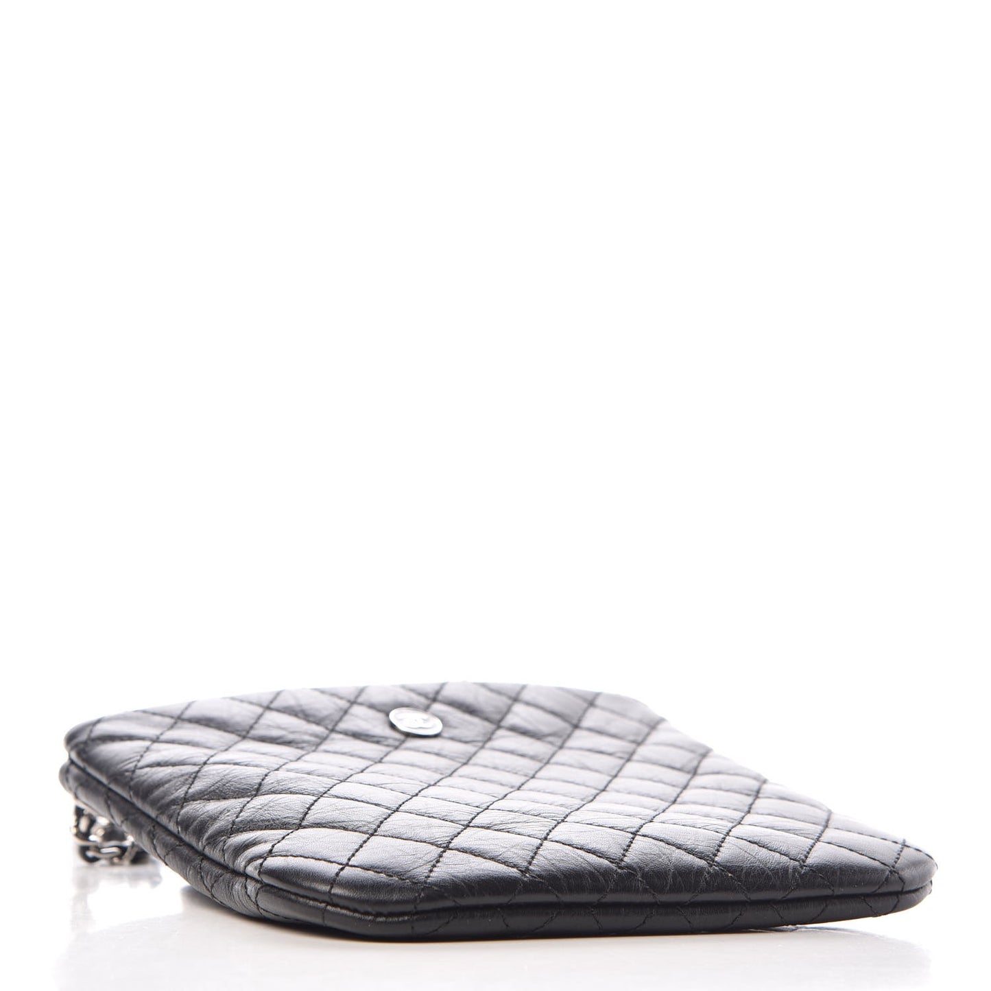 Quilted Lambskin Crossbody Bag Black