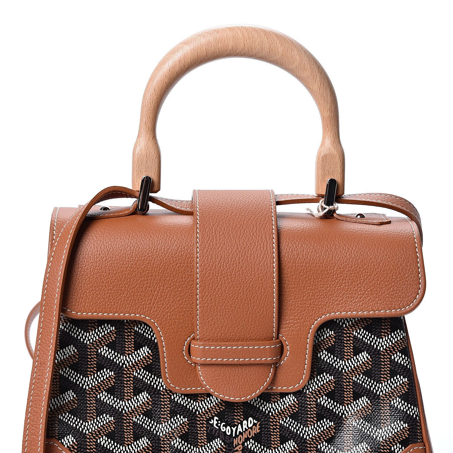 Goyard Goyardine Mini Saigon Black Gold 6 of 9