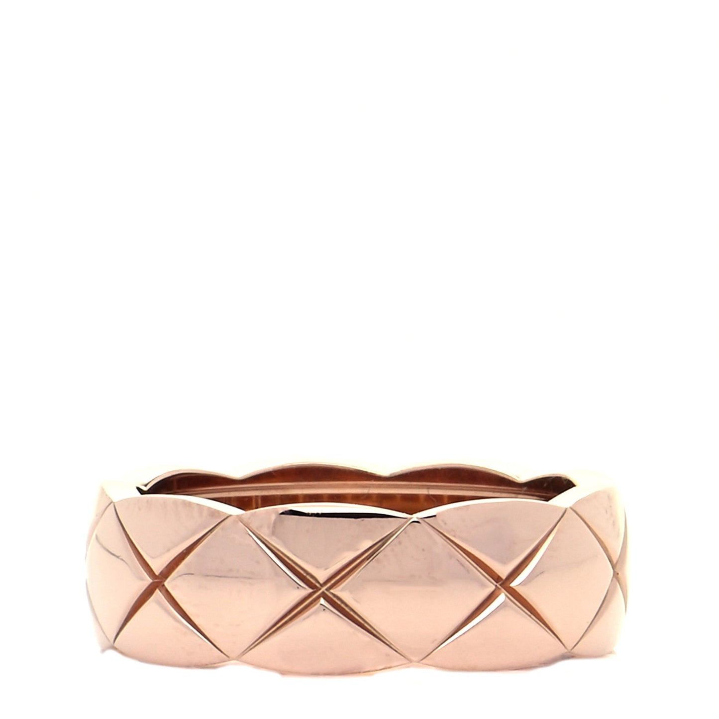 18K Beige Gold Small Coco Crush Ring 55 7.25