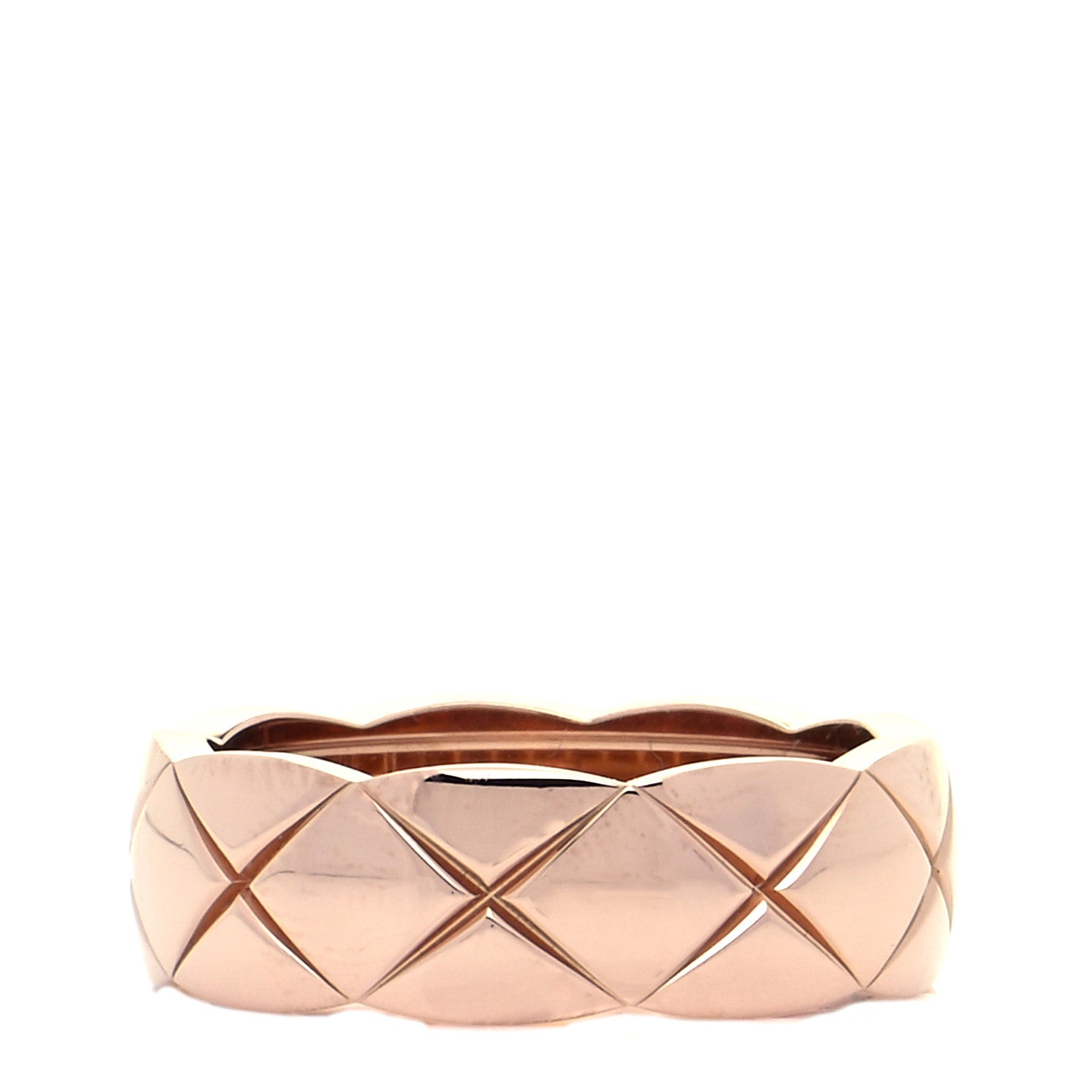 Chanel 18K Beige Gold Small Coco Crush Ring 55 7.25 3 of 6