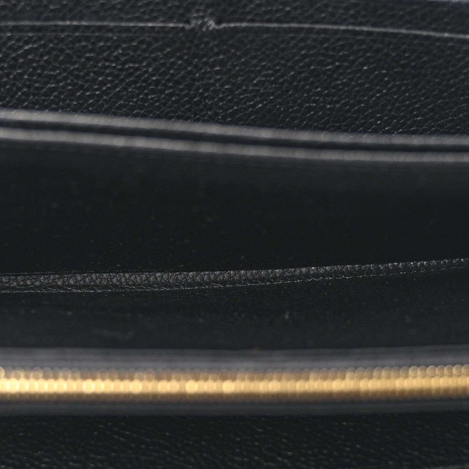 Louis Vuitton Empreinte Monogram Giant Zippy Wallet Black Beige 5 of 7