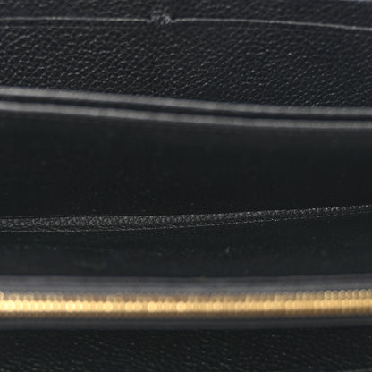 Louis Vuitton Empreinte Monogram Giant Zippy Wallet Black Beige 5 of 7