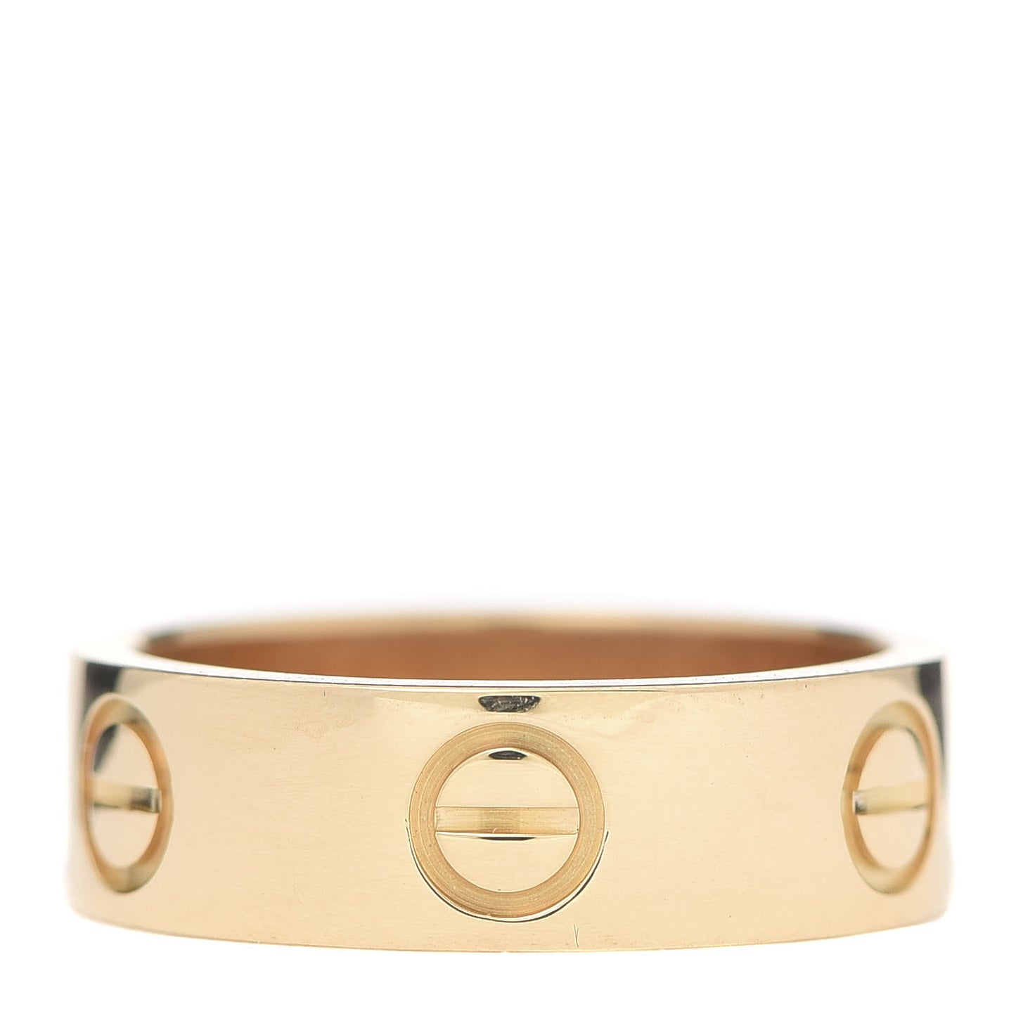 18K Yellow Gold 5.5mm LOVE Ring 49 4.75