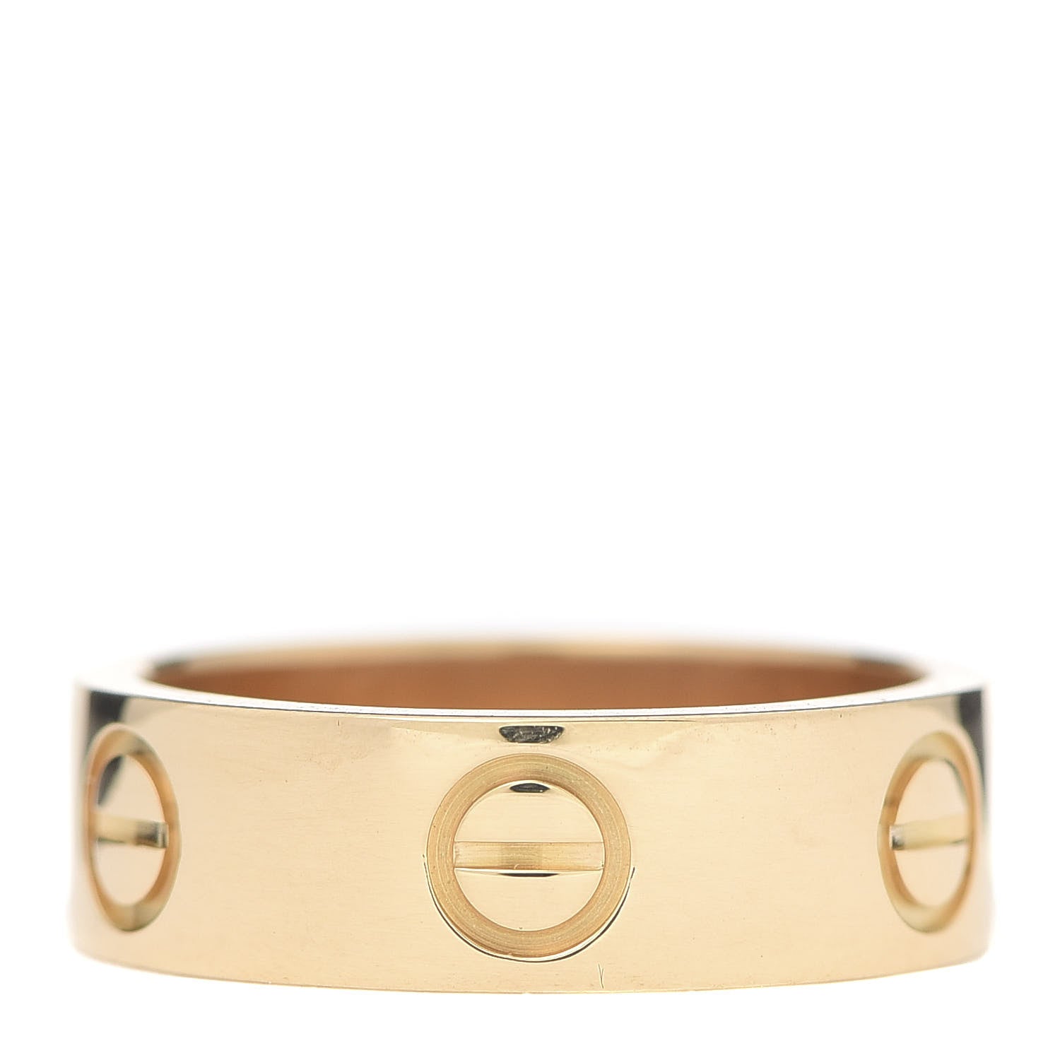 Cartier 18K Yellow Gold 5.5mm LOVE Ring 49 4.75 3 of 4