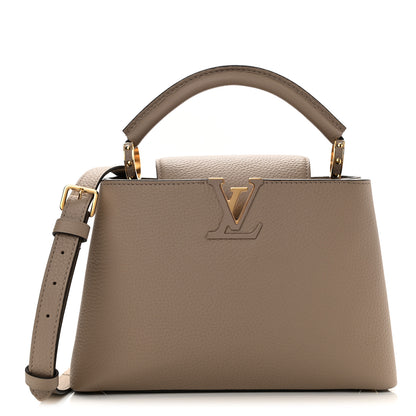 Louis Vuitton Taurillon Capucines BB Galet 1 of 7