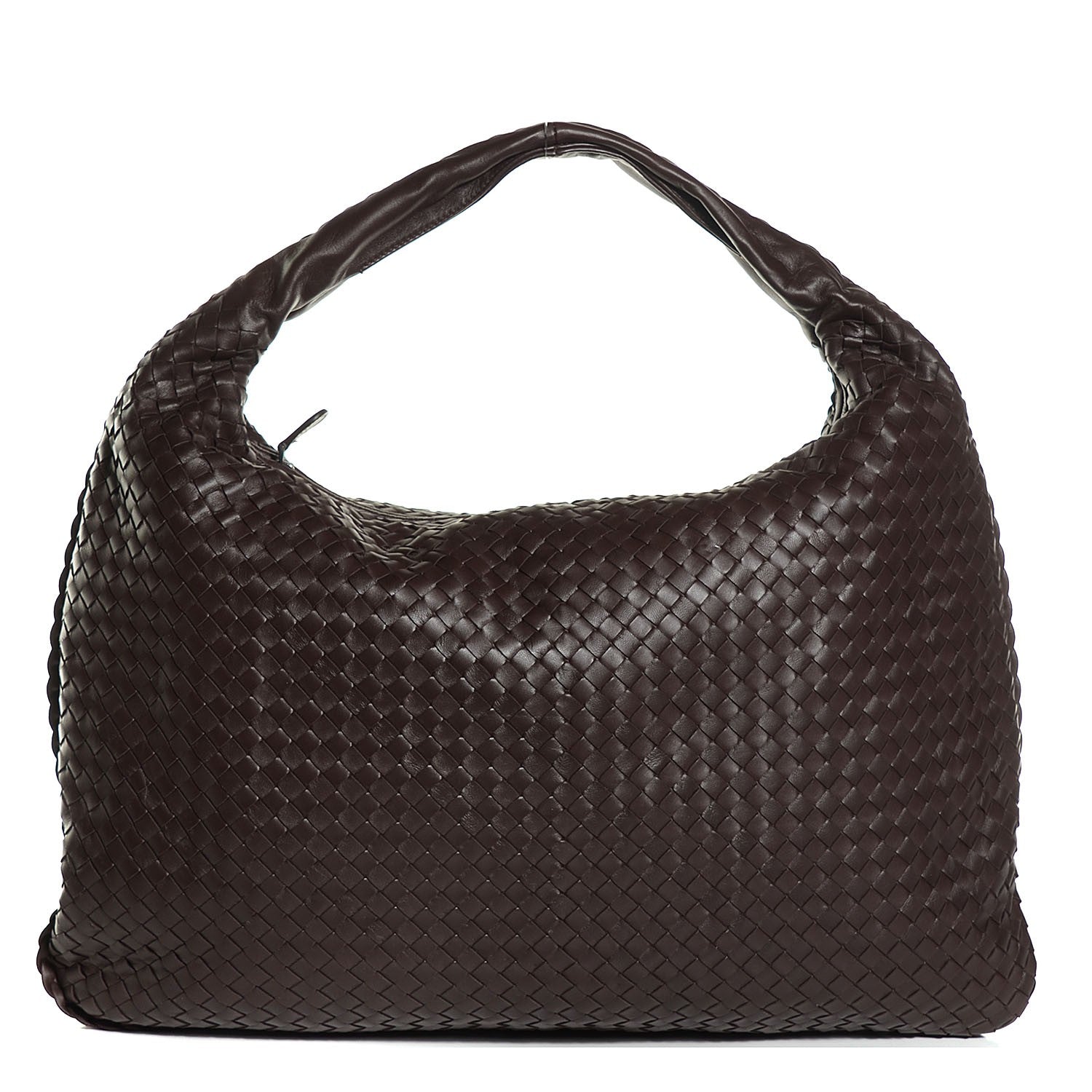 Bottega Veneta Nappa Intrecciato Maxi Veneta Hobo Ebano 1 of 8