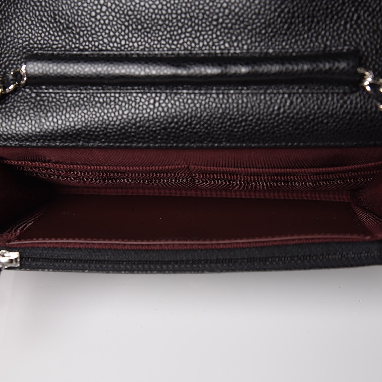 Chanel Caviar Quilted Wallet On Chain WOC Black 5 of 9
