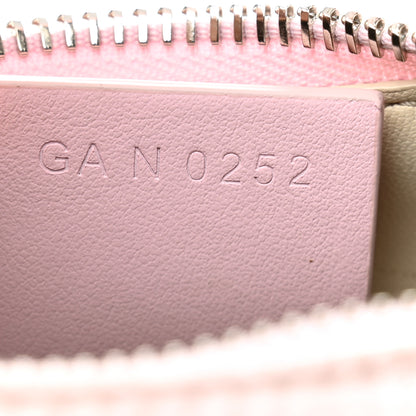 Givenchy Coated Canvas Logo 4G Embossed Small Moon Cut Out Shoulder Bag Blossom Pink 7 of 13