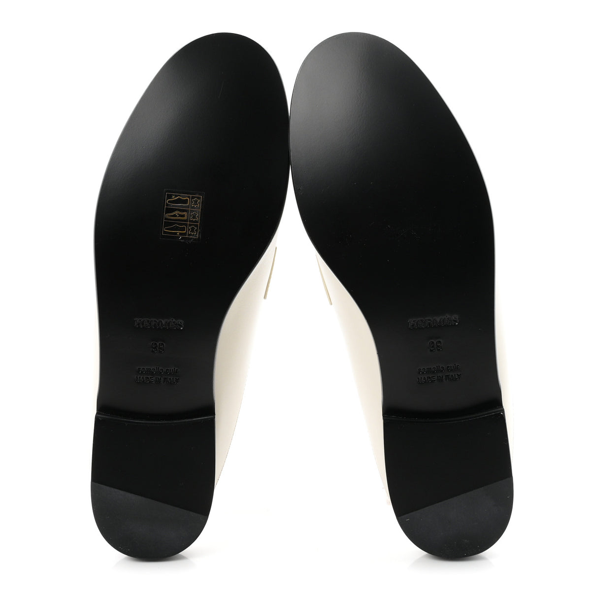 Calfskin Iota Mules 39 White