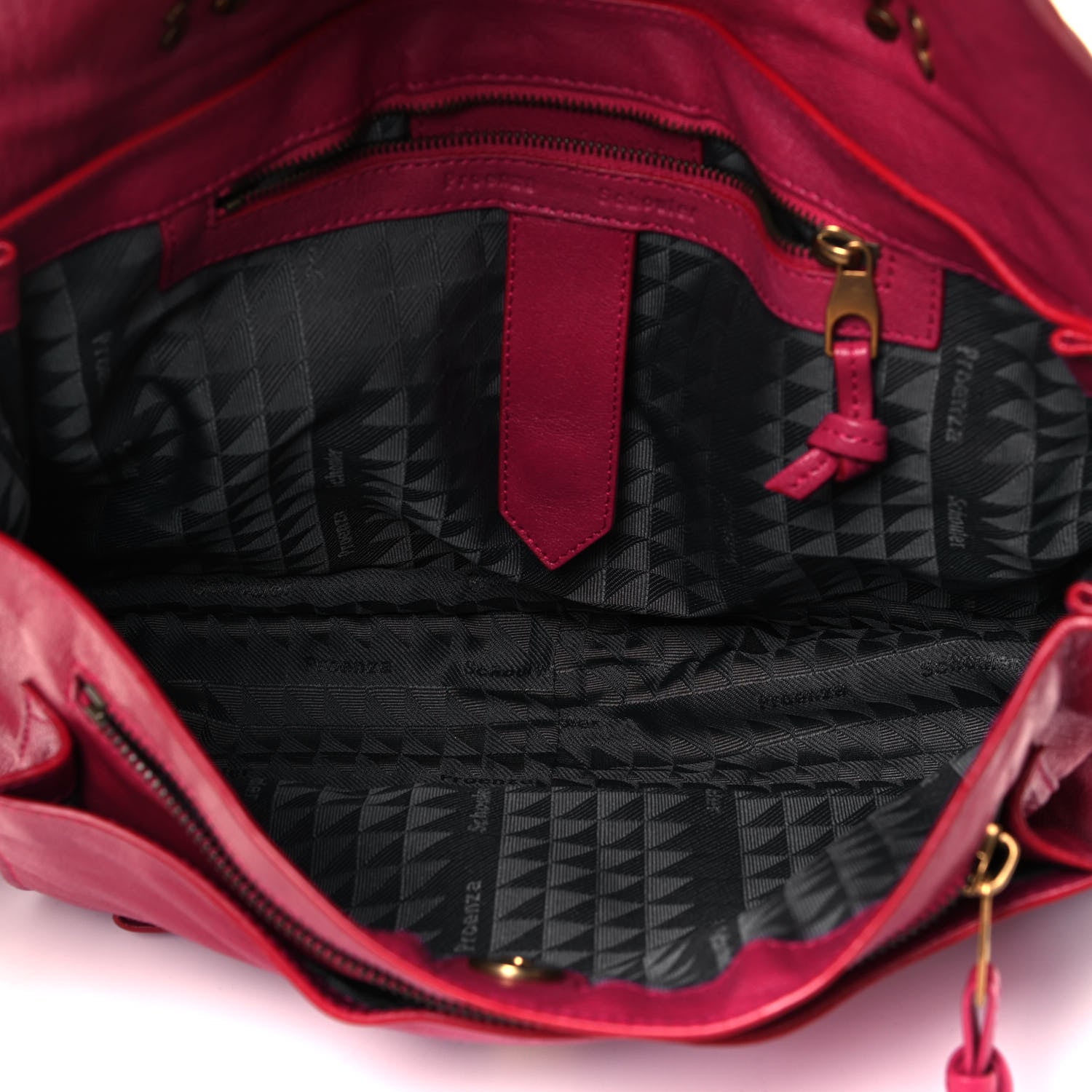 Proenza Schouler Lambskin Medium PS1 Satchel Red 7 of 10