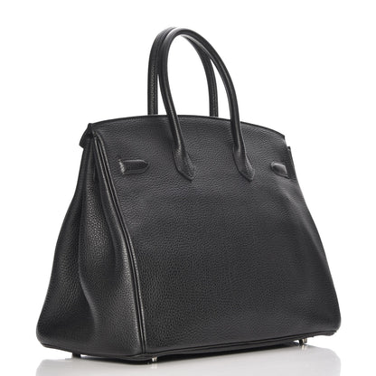 Hermes Togo Birkin 35 Black 3 of 28