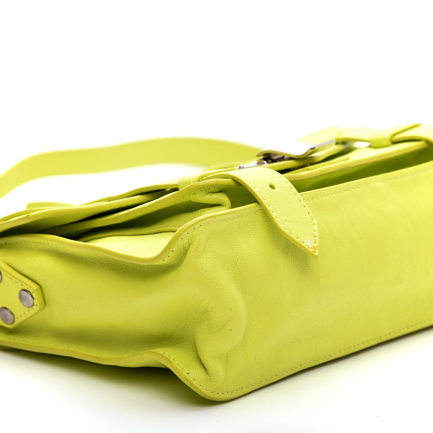 Lambskin Tiny PS1 Satchel Sulfur