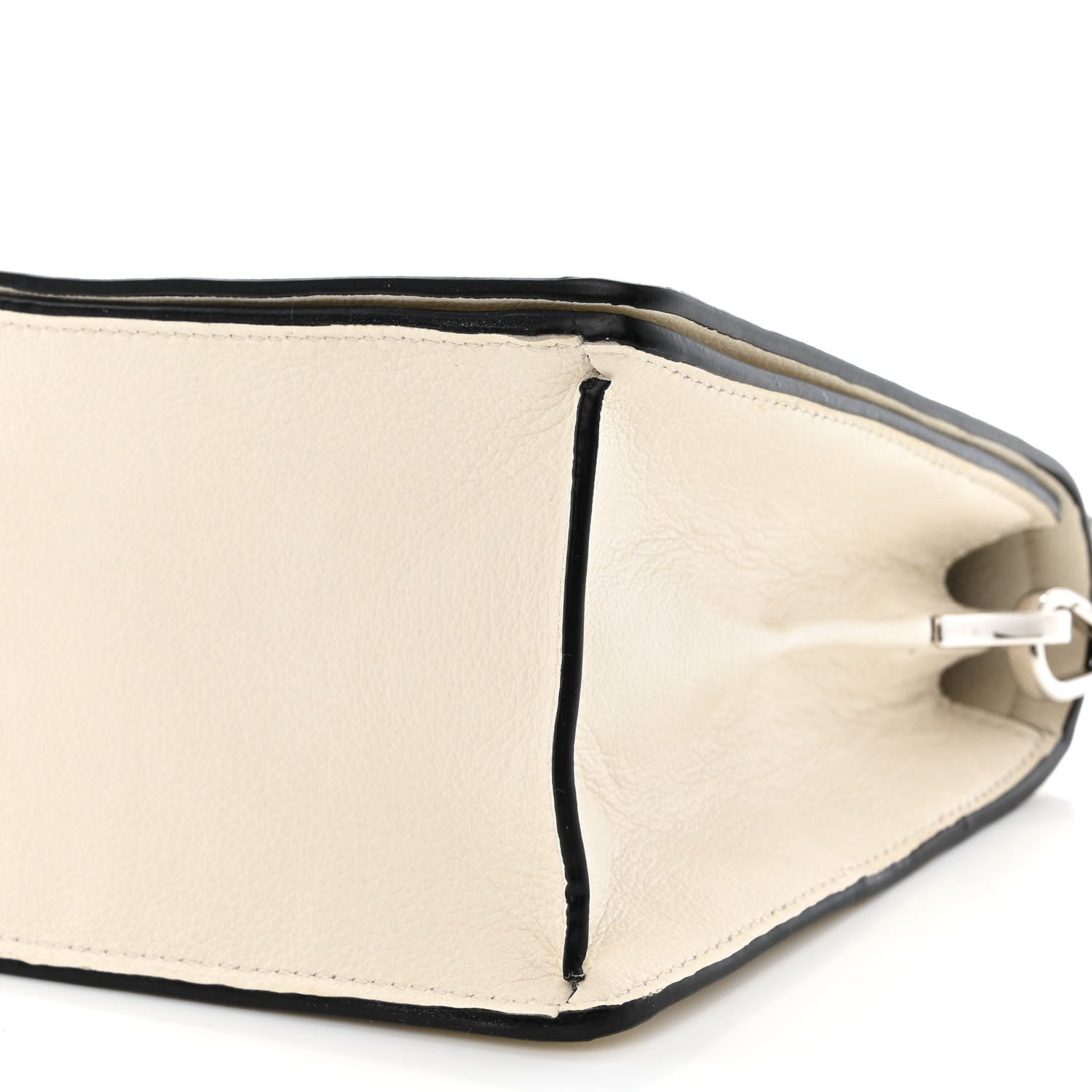 Prada Glace Calf Shoulder Bag White 11 of 12