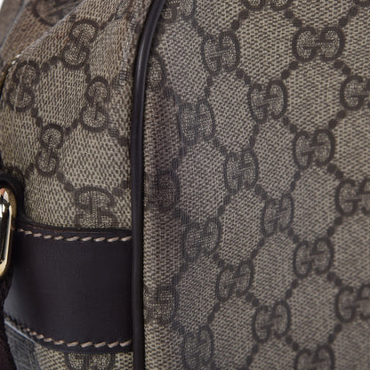 Gucci GG Plus Monogram Large Messenger Bag Dark Brown 8 of 10