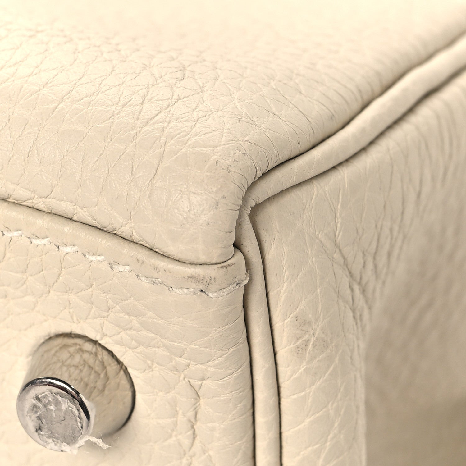 Hermes Togo Kelly Retourne 28 Craie 10 of 15