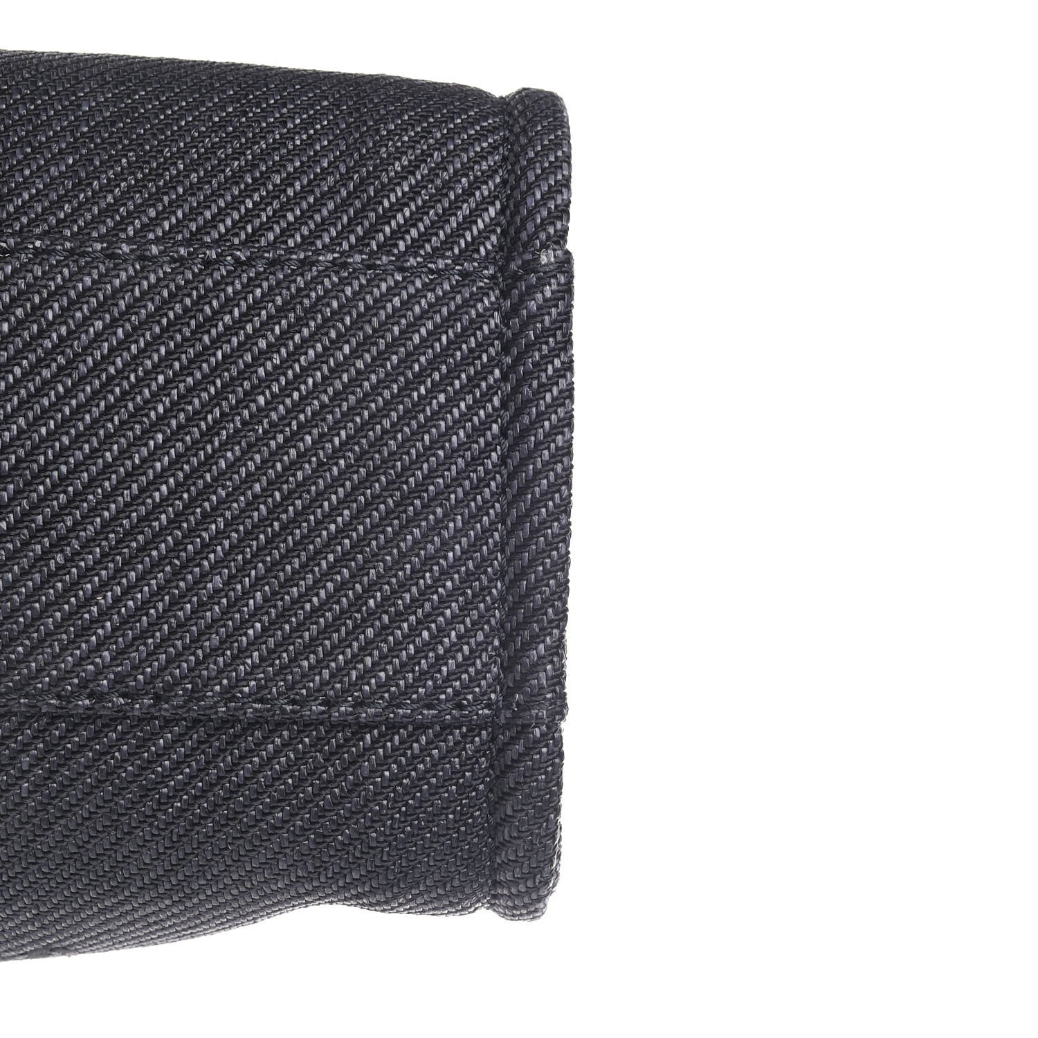 Chanel Mixed Fibers Calfskin Small Deauville Tote Black 11 of 12