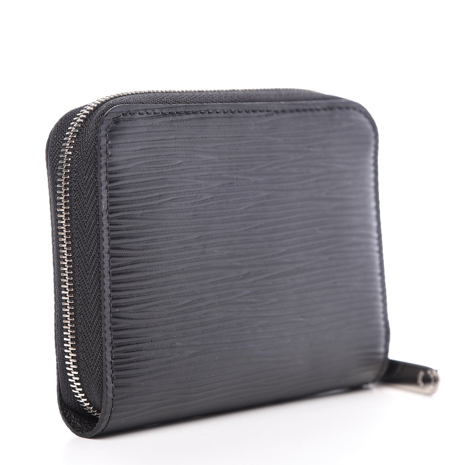 Louis Vuitton Epi Zippy Coin Purse Black 3 of 8
