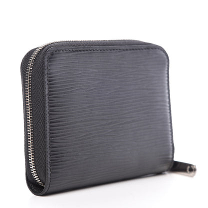 Louis Vuitton Epi Zippy Coin Purse Black 3 of 8