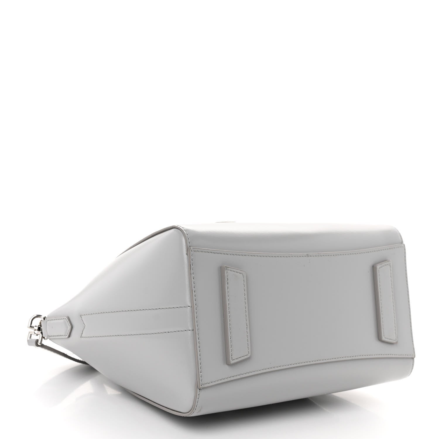 Givenchy Box Calfskin Small Lock Antigona Shoulder Bag Cloud Grey 4 of 9