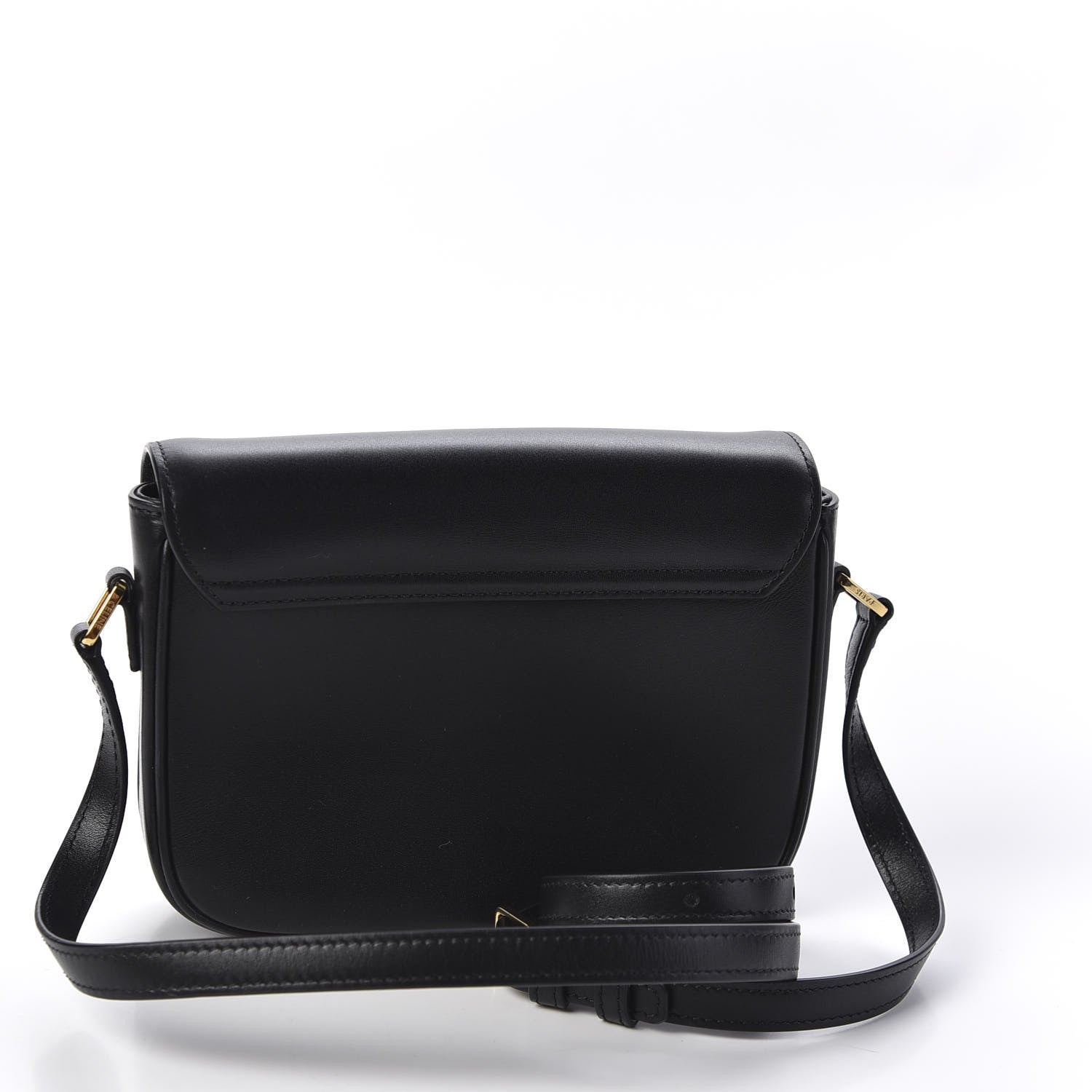 Celine Shiny Calfskin Small Pampille C Bag Black 2 of 9