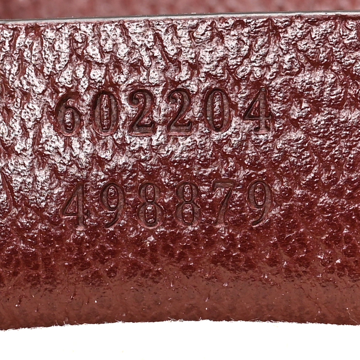 Gucci Monogram Textured Dollar Calfskin Horsebit 1955 Shoulder Bag Sahara Rubino Chardonnay 7 of 9