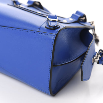 Balenciaga Smooth Calfskin Neo Classic Silver Hardware Mini City Bleu 7 of 10