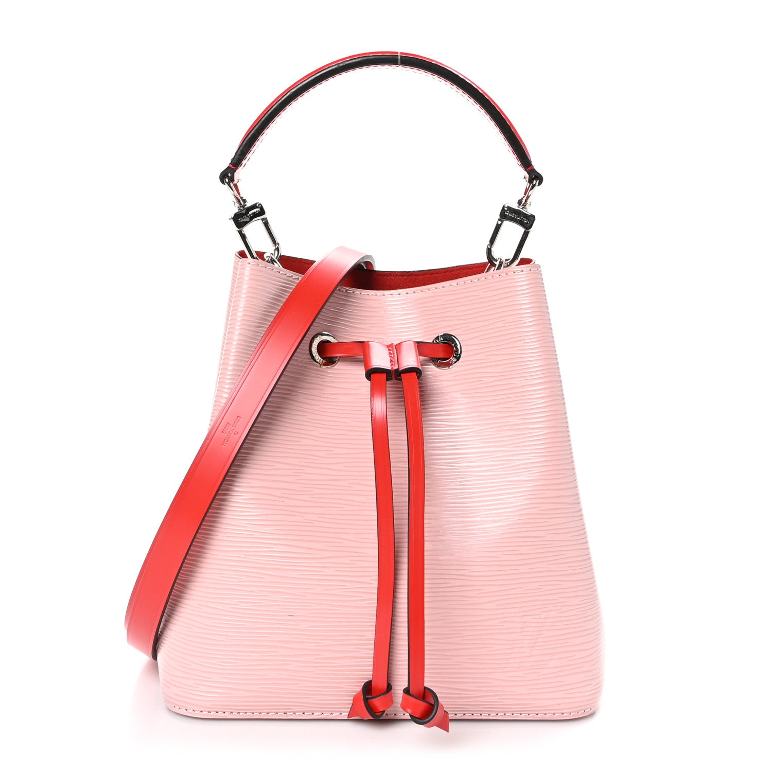 Louis Vuitton Epi NeoNoe BB Rose Ballerine 1 of 12