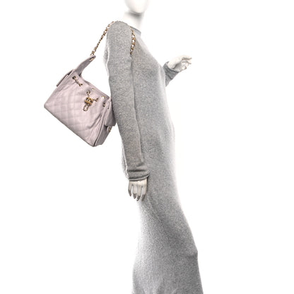 Chanel Caviar Quilted Small Chanel 25 Handbag Lilas Lilac 2 of 10