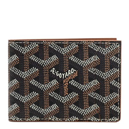 Goyard Goyardine Multi Slot Bi-Fold Wallet Black Gold 1 of 7