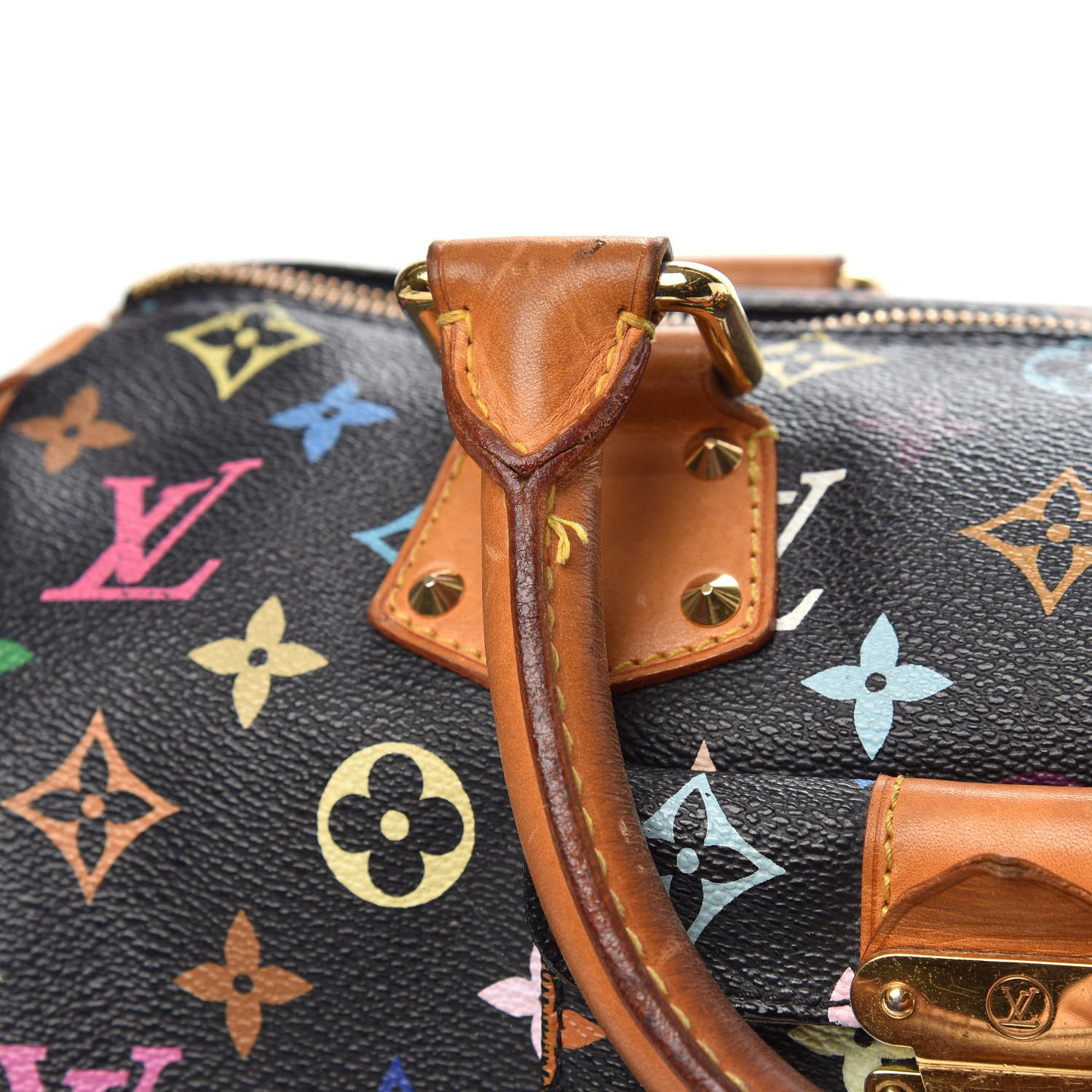 Louis Vuitton Monogram Multicolor Speedy 30 Black 15 of 17
